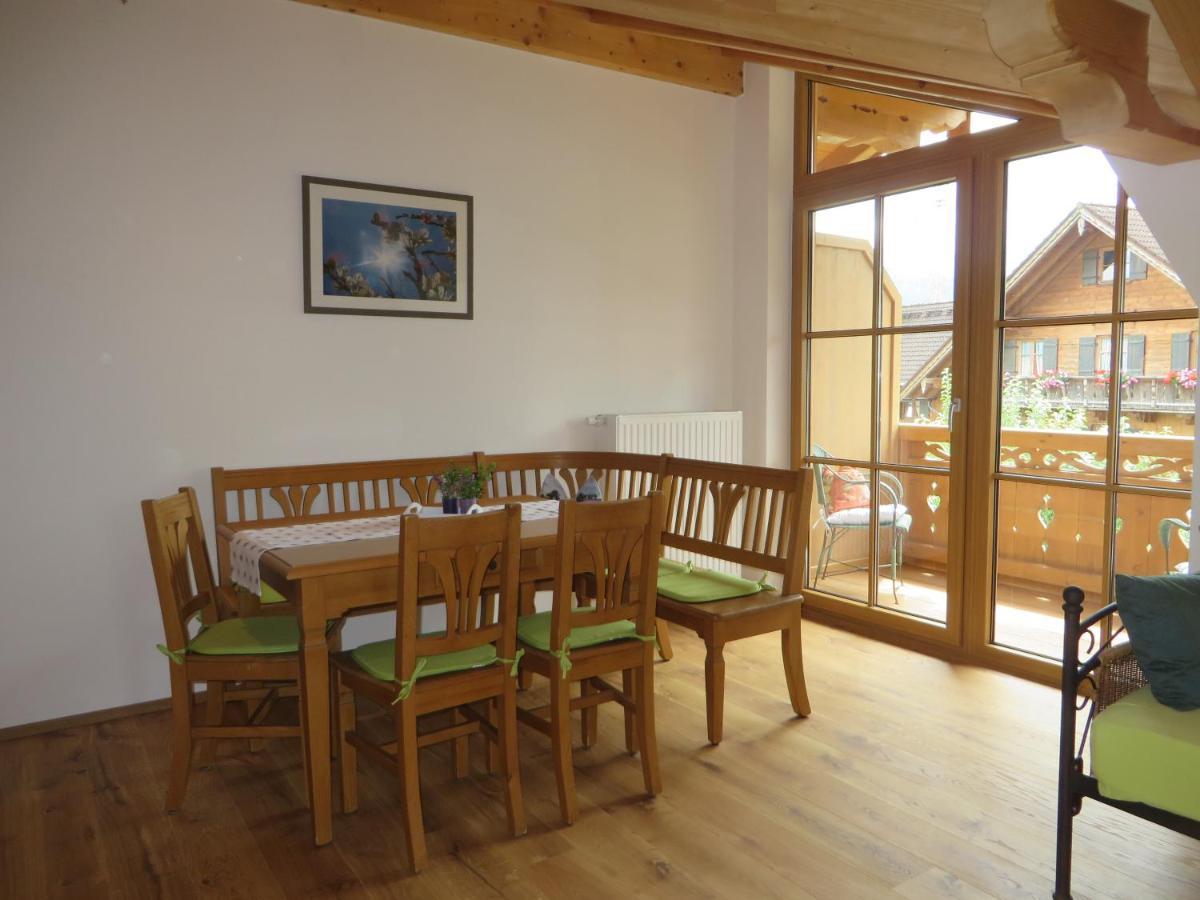 Landhaus Familie Doll Ferienwohnung Sunnawind Bichl Exterior foto